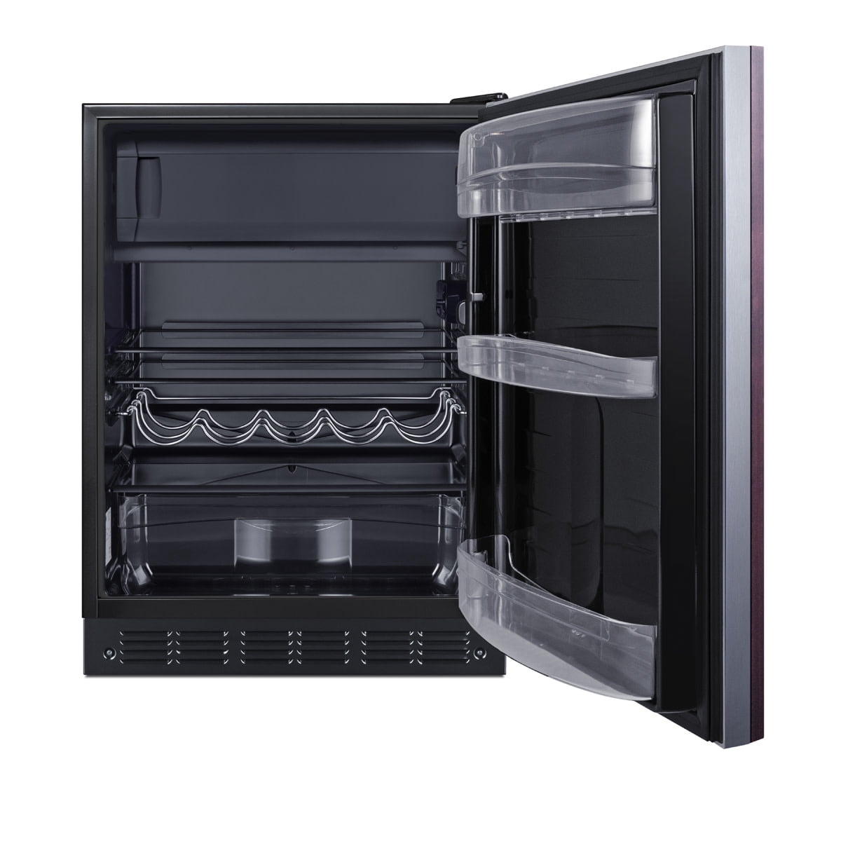Summit Ct662ifada 24" Wide 5 Cu. Ft. Energy Star Certified Compact Refrigerator Freezer