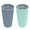 Blue and Aqua, variant on Dr. Brown's Milestones Cheers 360 Training Cup for Toddlers & Babies, Leak-Free Sippy Cup, Pink & Turquoise, 10 oz/300 ml, 9m+, 2 Pack (Colors May Vary)