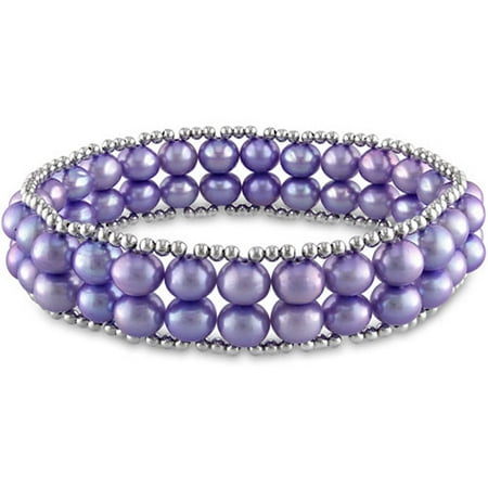 5-5.5mm Purple Cultured Freshwater Pearl