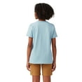 thumbnail image 3 of Dickies Women's Heavyweight Short Sleeve Pocket T-Shirt, Dockside Blue, XX-Large, 3 of 3