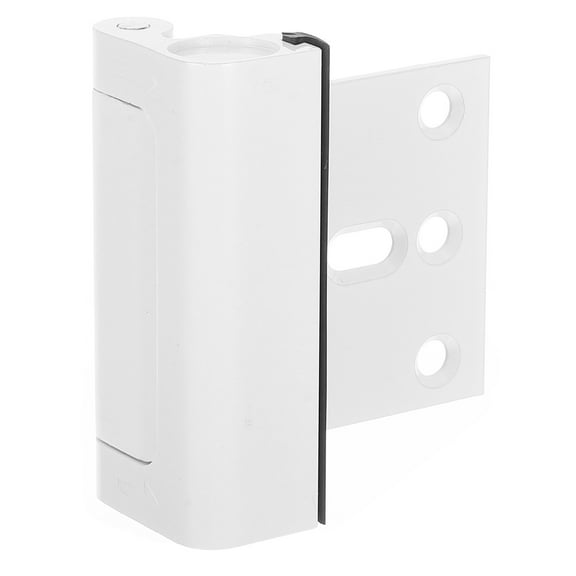 Raindrops Aluminum Security Door Locks Front Door Lock Child Proof Door Lock Kids Safety Door Lock With Screws For Home Inward Swinging Door White