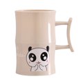 thumbnail image 1 of Soporte creativo para pasta de dientes y cepillo de dientes, taza para lavar el baño, tazas para hacer gárgaras, tazas bonitas (Beige), 1 of 2