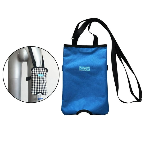 Bolsa de almacenamiento de bolsa urinaria Bolsa de nefrostomía para pacientes Azul shamjiam Soporte de pierna para catéter