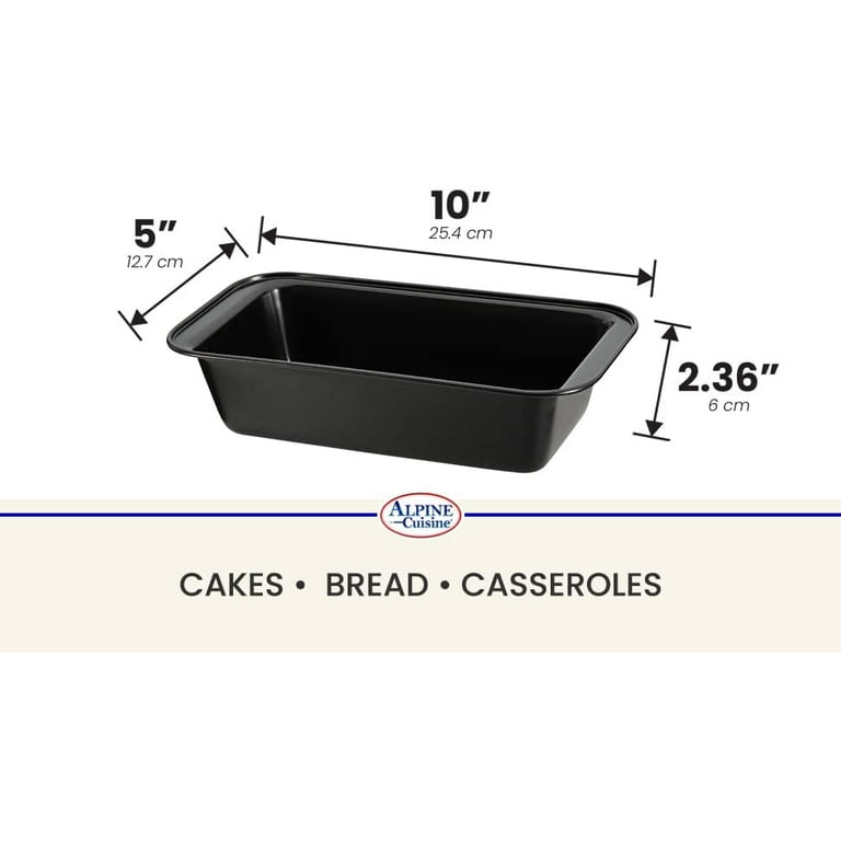 Elbee Baking Non Stick Durable Silicone Loaf Pans Set, Thick Steel Rei -  Elbee Home