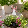 thumbnail image 3 of Decorative Angel Garden Stake Light, Solar Outdoor Ground Lights for Yard Patio Decoration, LED Landscape Pathway Lighting with Decorative Angel Design, 1 Pack, 3 of 8