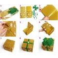 thumbnail image 6 of Set of 3 Sparkling Gift Boxes with Bows LED Lighted Christmas Home Garden Yard Art Decorations, 6 of 6