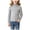 Grey, variant on YDFCWXW Kids Base Layer Top Girls Long-Sleeve Fashion Cotton T-Shirt Baby Ruffled Hem Top (Grey, 9-10 Years)