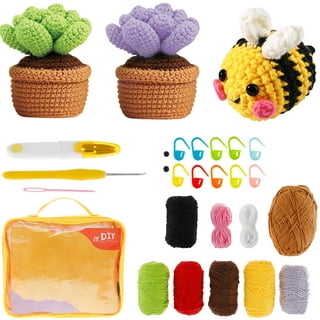 Mewaii Crochet Kit for Beginners, Complete DIY Kit with Pre