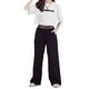 thumbnail image 4 of Jumpingount Banquete Niñas Camiseta de algodón de manga corta Conjunto de pantalones de pierna ancha Viajar Senderismo Niños Diseño simple Tops conjuntos de ropa Negro 170cm, 4 of 6