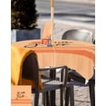 thumbnail image 5 of Fsddascl Hello Fall Outdoor Tablecloth - 54x54 Inch Square Dining Table Cover, Pumpkins Maple Leaf Botanical Orange Waterproof Outdoor Table Cloth with Umbrella Hole & Zipper for Picnic/Patio/Party, 5 of 7