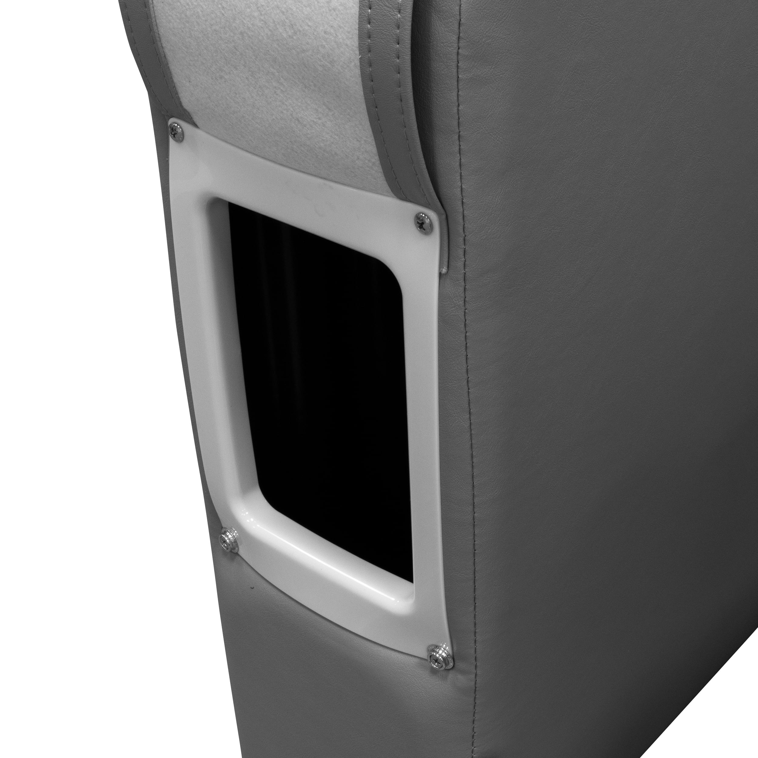 Wise DLX3010-221 DLX Series Pontoon Right Radius Arm Rest - Marble