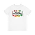 thumbnail image 4 of USVI T-Shirt Est. 1917 | Virgin Islands Unisex Tee | St. Thomas St. Croix St. John Souvenir Shirt | VI History Gift, 4 of 41