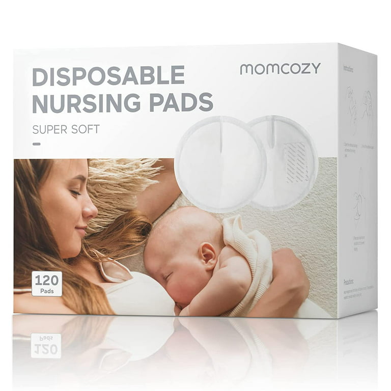 Momcozy Disposable Nursing Pads,Breathable Breast Pads for Breastfeeding 
