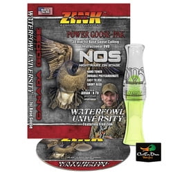 ZINK CALLS POLY NOS NIGHTMARE ON STAGE CANADA GOOSE CALL W/ DVD - LEMON