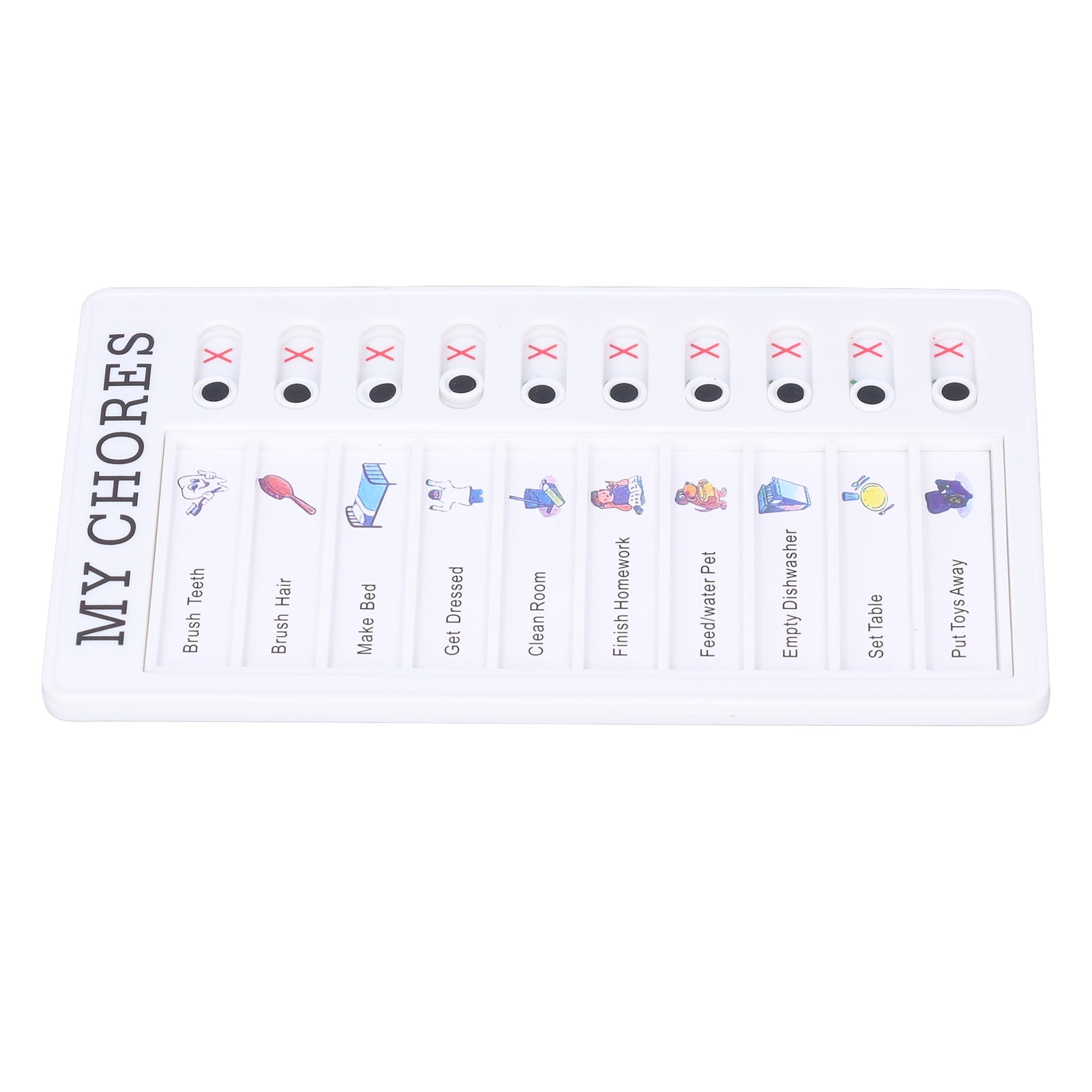 Crtynell Chore Chart Memo Boards Portable Detachable Message Board Feel 