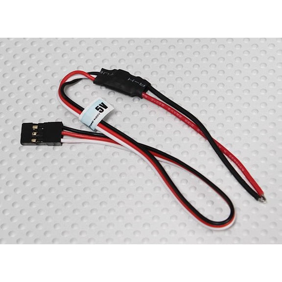 HobbyFlip 5V Remotely Receiver Adjustable Light Controller for LED Compatible with DJI F550