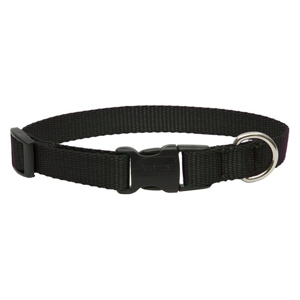 Lupine Collars and Leads 27533 6" To 9" Adjustable Black Collar For