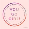thumbnail image 2 of Great Art Now You Go Girl by Seven Trees Design, Framed Wall Art, 14W x 14H, 2 of 3