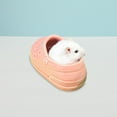 thumbnail image 1 of Cuenco de cerámica para hámster, accesorios para mascotas, cuenco para alimentación de agua para erizos, conejos, ardillas, conejillos de indias y , rosa, 1 of 8