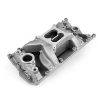 Speedmaster 1-147-010 Compatible with Chevy SBC 350 Vortec MidRise Air Aluminum Intake Manifold [Satin]