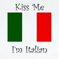 thumbnail image 2 of CafePress - Kiss Me Im Italian Body Suit - Long Sleeve Cotton Baby Bodysuit, 2 of 4