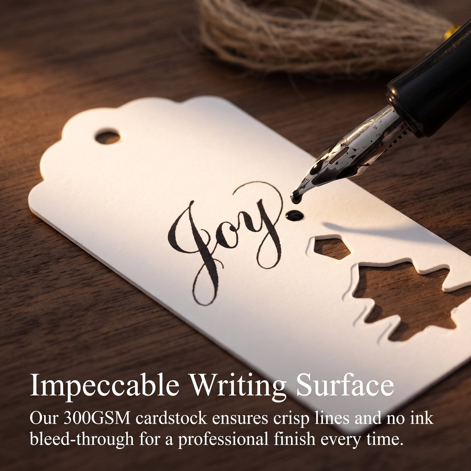 Unique Bargains Thick Presentation Gift Wrapping Tags for Events 1.8" x 3.7" White Tree