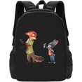thumbnail image 1 of Zutopia Nick Wild Backpack Large Capacity Portable Anime Cute Lightweight Bookbag Outdoor Travel Backpack, 1 of 7