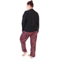 thumbnail image 4 of Angelina Women's Kangaroo Pocket Shirt Top with Flannel Pants Pajama Set, 4 of 5