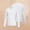 White, variant on Zylanna Men's T-Shirts Tee, Breathable Long Sleeve Solid Color Crew Neck Tops for Activewear Sports Blue