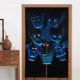 thumbnail image 1 of Cortina de puerta con dibujos animados de Scooby Doo, para dormitorio, cocina, cortinas opacas, cortinas de privacidad para puerta, decoración del hogar, 2 paneles, 34" x 56", 1 of 7
