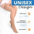 thumbnail image 5 of SNUG360 Compression Socks for Women & Men, 20-30 mmHg - Thigh High, Closed Toe, 5 of 6