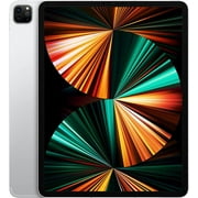 Restored 2021 Apple 12.9-Inch iPad Pro Wi-Fi + Cellular 512GB - Silver (5th Generation) (Refurbished)