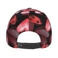 thumbnail image 6 of Disketp Ladybugs And Red Hearts Print Baseball Caps For Outdoor Sports Fashion Casual Outdoor Caps Men Women, 6 of 8