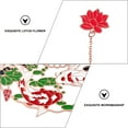 thumbnail image 3 of KAKOWELY Chinese Style Bookmark 1Pc Chinese Style Bookmark Hollow Bookmarker Carp Fish Bookmark (Random Style)5.51"X3.15"X0.12", 3 of 5