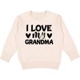 thumbnail image 2 of Inktastic I Love My Grandma Toddler Sweatshirt, 2 of 4