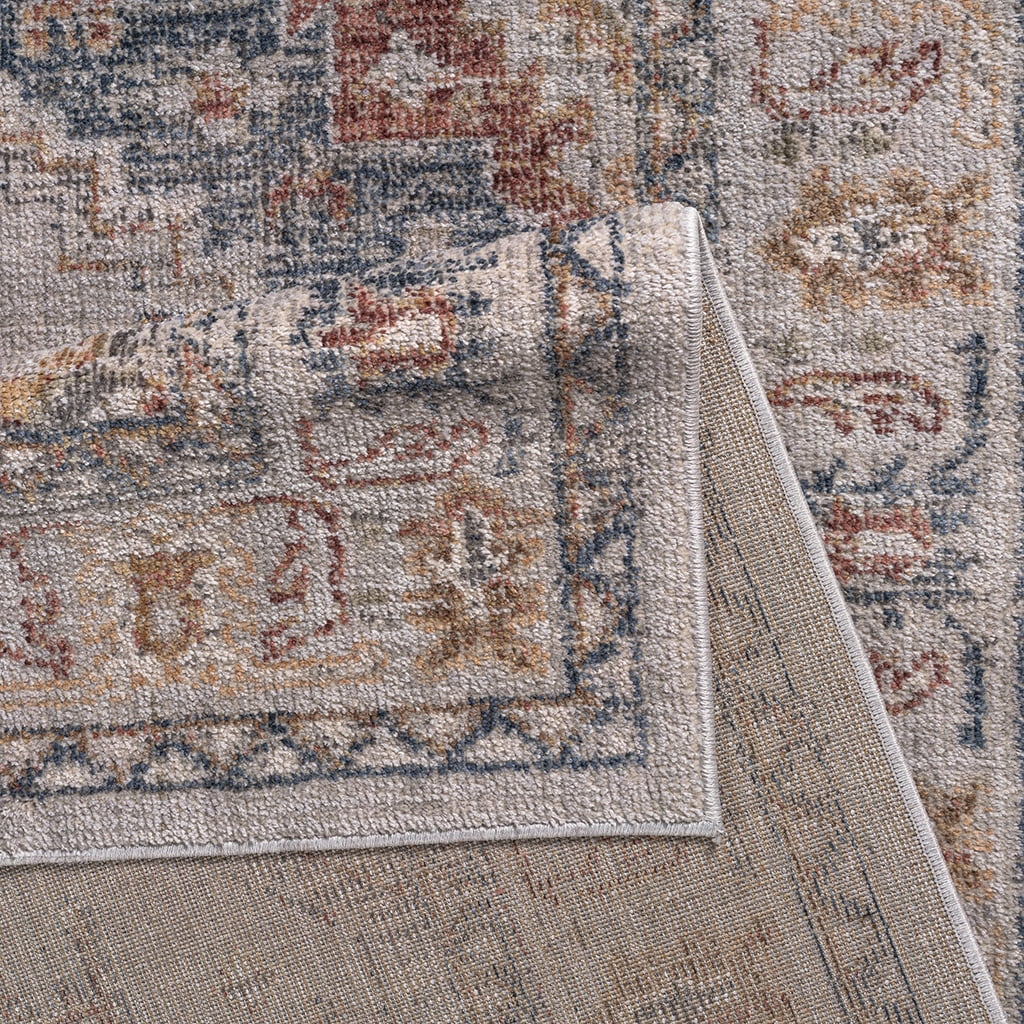 MAYEERTY 8'x10' Vintage Medallion Woven Area Rug for Living Room Bedroom