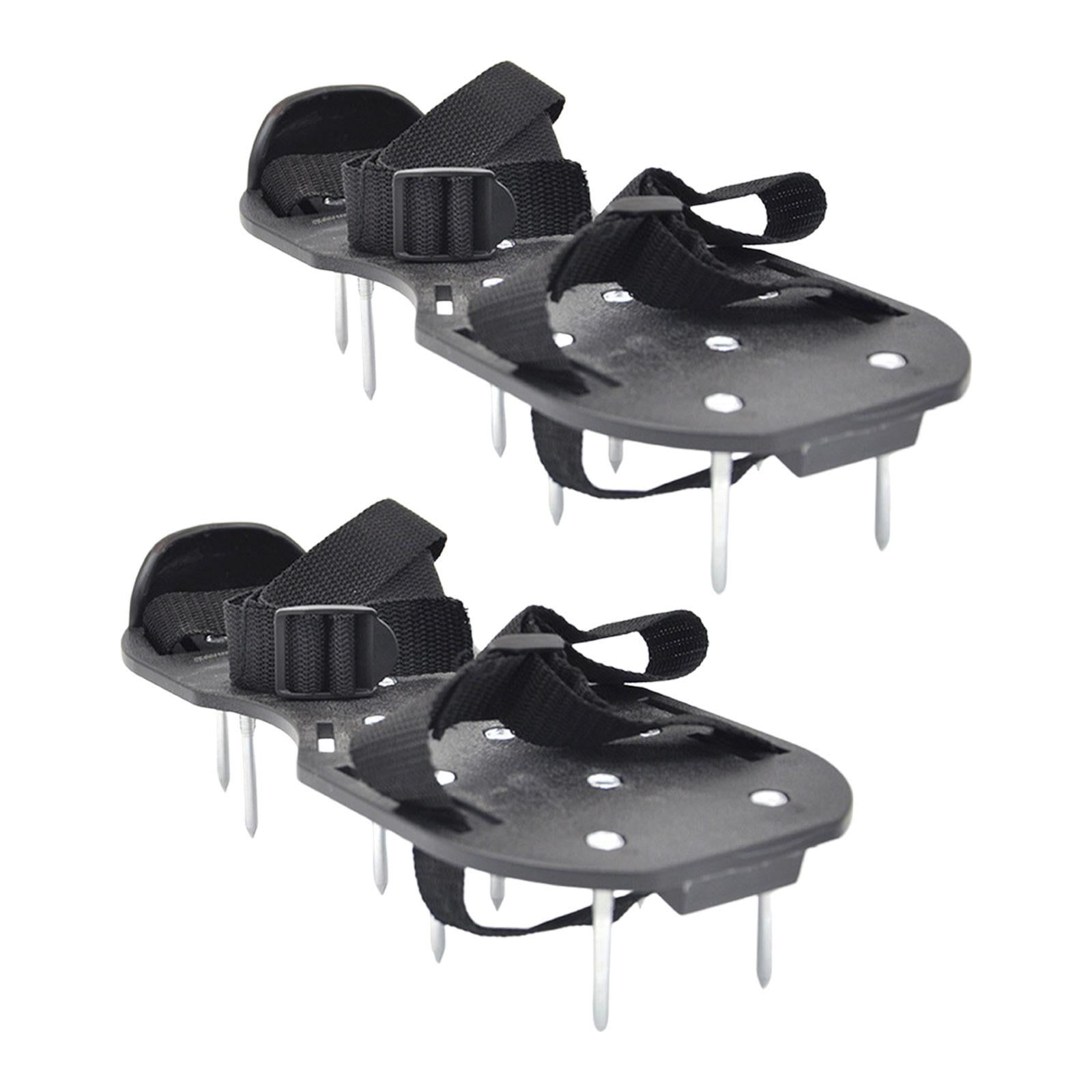 Aymzbd Lawn Aerator Shoes ,Aerator Lawn Tool,Aeration Shoes for Lawn, Aerator Shoes for Black