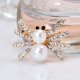 thumbnail image 5 of Pin Lindo Del Rhinestone De material perla De Imitación Del Broche Para Del Partido De Halloween Yuyangstore Broche de araña de diamantes de imitación, 5 of 8