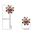 thumbnail image 3 of Huayishang Garden Stakes Clearance, 360 Degrees Metal Swivel Classical Wind for Patio Lawn Outdoor Yard Lawn Garden Garden Decor Gold, 3 of 8