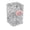 white, variant on Clear Plastic Storage Cup with Woven Texture for Makeup Brushes and Desk Organization in Dorm or Vanity