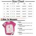 thumbnail image 3 of jsaierl Cancer T-shirt de Sensibilisation au du Sein pour Femmes T-shirt à Manches Courtes Hauts Ruban Rose Chandail à Col Rond T-shirt Rose Ample Hauts de Sortie Chemises de Sensibilisation au Cancer pour Dames, 3 of 4