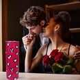 thumbnail image 3 of Valentine Tumbler Valentine‘s Day Gifts for Wife Girlfriend Bride 20oz Heart Skinny Tumbler With Lid and Straw Insulated Stainless Steel Valentine Travel Mug Wine Cups, 3 of 6
