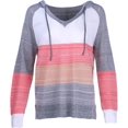 thumbnail image 3 of Sudadera con capucha para mujer, suéteres, sudaderas de manga larga con bloques de color, sudaderas con capucha para estar en casa, 3 of 8