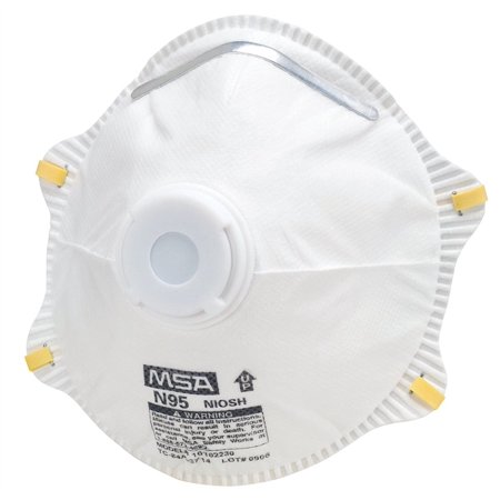 UPC 641817021392 product image for Safety Works LLC Dust Disposable Respirator with Exhalation Valve (Set of 6) | upcitemdb.com