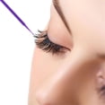 thumbnail image 3 of Hisopos de algodón Portátil Pie de pestañas Cosméticos Cosméticos Limpieza Sticks Baño Salón Oficina Oído Tool Tool Accesorios Púrpura 100 piezas yuarrent CE001447-05, 3 of 7