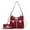 Wine, variant on MKF Collection Harper Women Nylon Hobo Shoulder Handbag with Matching Wallet Bag by Mia K - Baby Blue