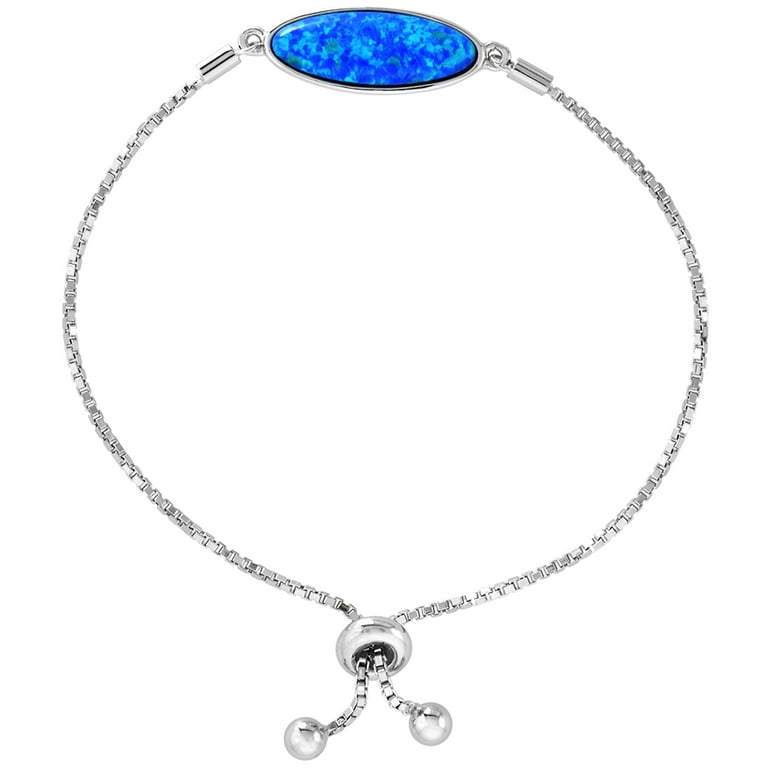 Sterling silver deals charm bracelet walmart