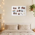 thumbnail image 6 of Felt Bulletin Board Wall Pin Board 24x16 inch Self-Adhesive Photo Memo Board with 30 Push Pins, in Clean White, 6 of 6