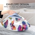 thumbnail image 4 of Satin Pillowcase Home Luxury Envelope Pillowcases Soft And Smooth Gorgeous Butterfly, 4 of 6