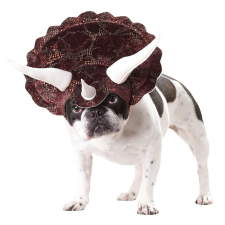 Triceratops Xsmall Dog Costume Halloween Dress up Headpiece Hat XS Animal